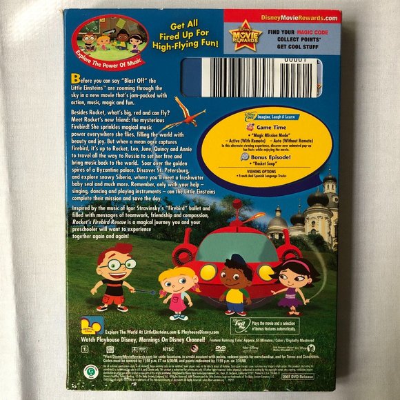 Little Einsteins 2 DVD's Rocket's Firebird Rescue & Legend Of The Golden Pyramid - Picture 4 of 11